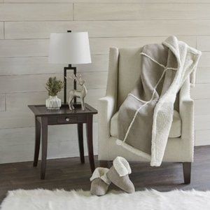 Alcove Throw with Matching booties super cute